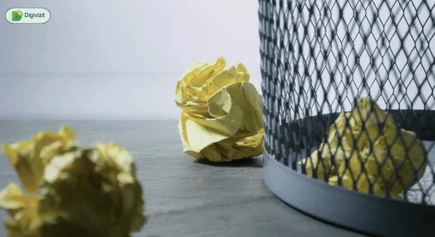 کاهش مصرف کاغذ با استفاده از کارت ویزیت دیجیتال