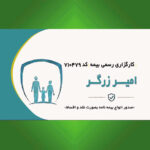 کارگزاری رسمی بیمه | کد  ۷۱۰۴۷۹ (امیر زرگر)